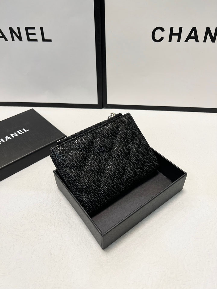 シャネル レディース 財布 ブラック