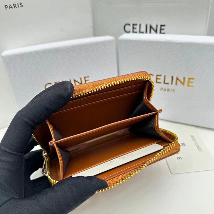 CELINE L字ファスナー ウォレット