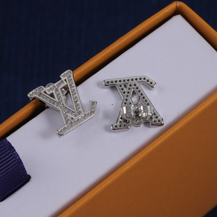 LV クリスタル ピアス