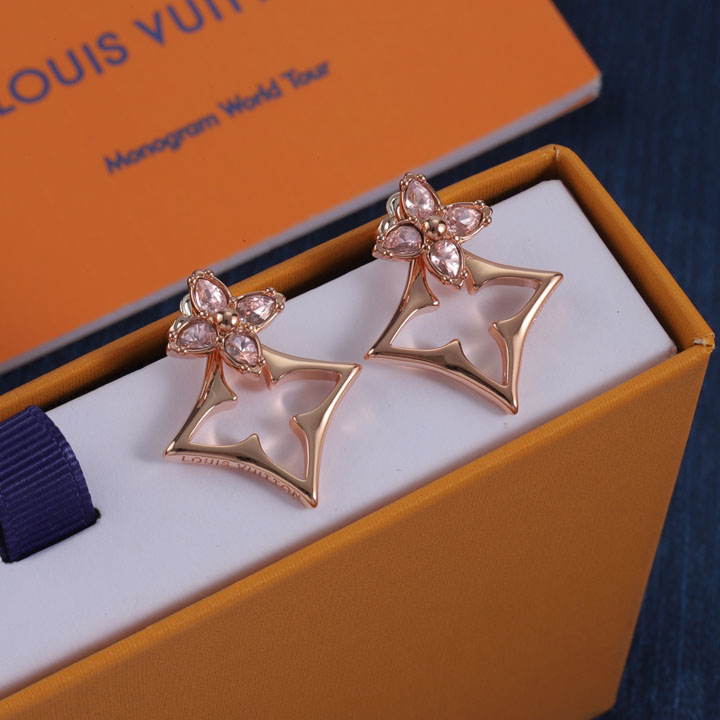 ルイヴィトン ピアス ピンク