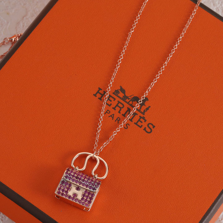 HERMES ダイヤモンド ネックレス