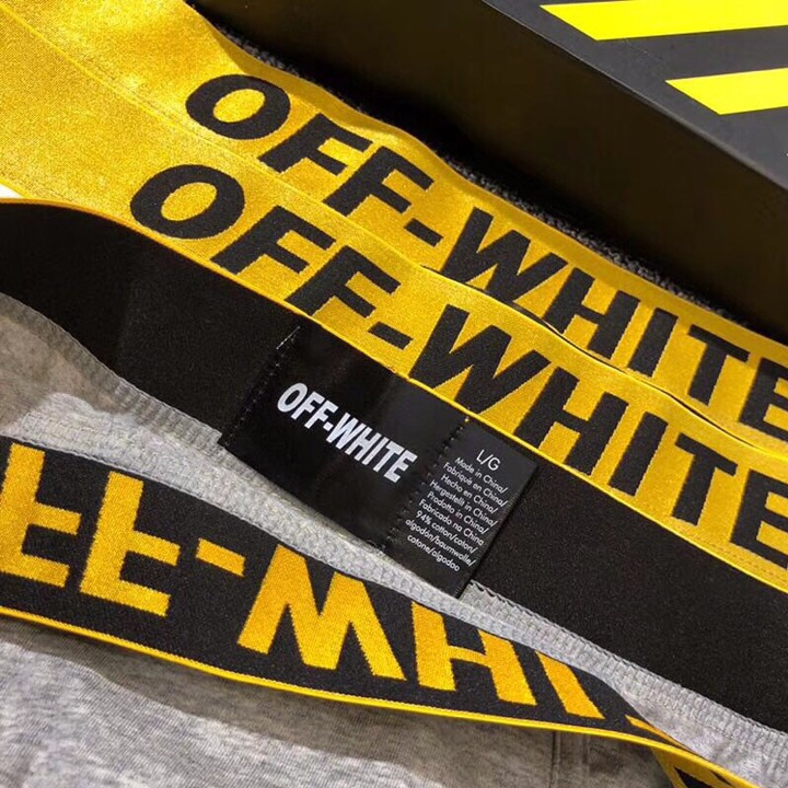 Off White 高伸縮 ボクサーショーツ