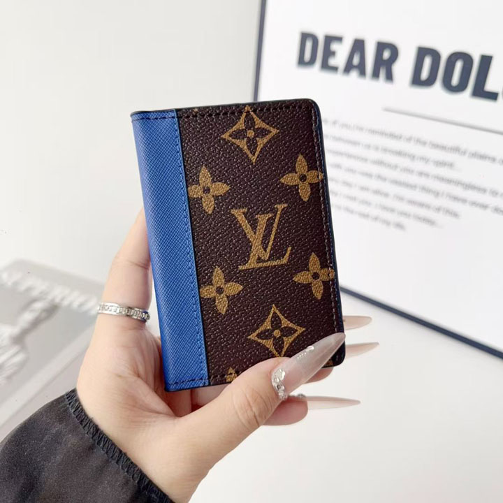 VUITTON メンズ カードケース モノグラム･マカサー