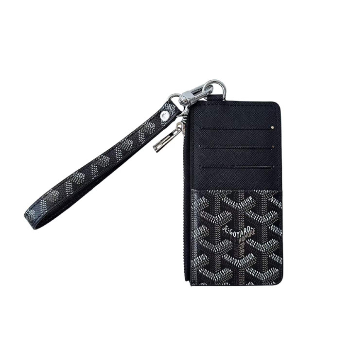 GOYARD カードホルダー 手首 ストラップ付き