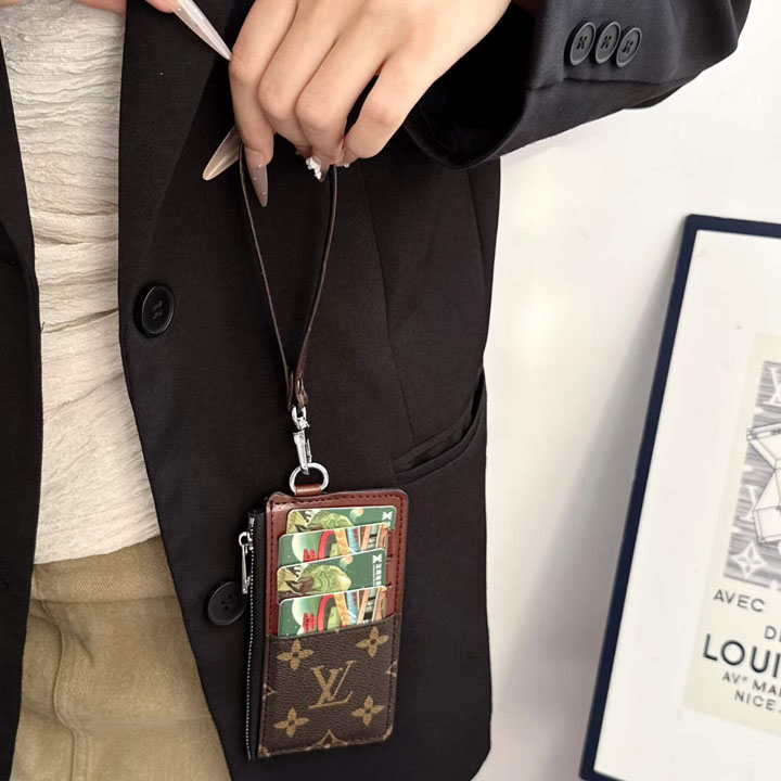 LV ストラップ付き カードケース