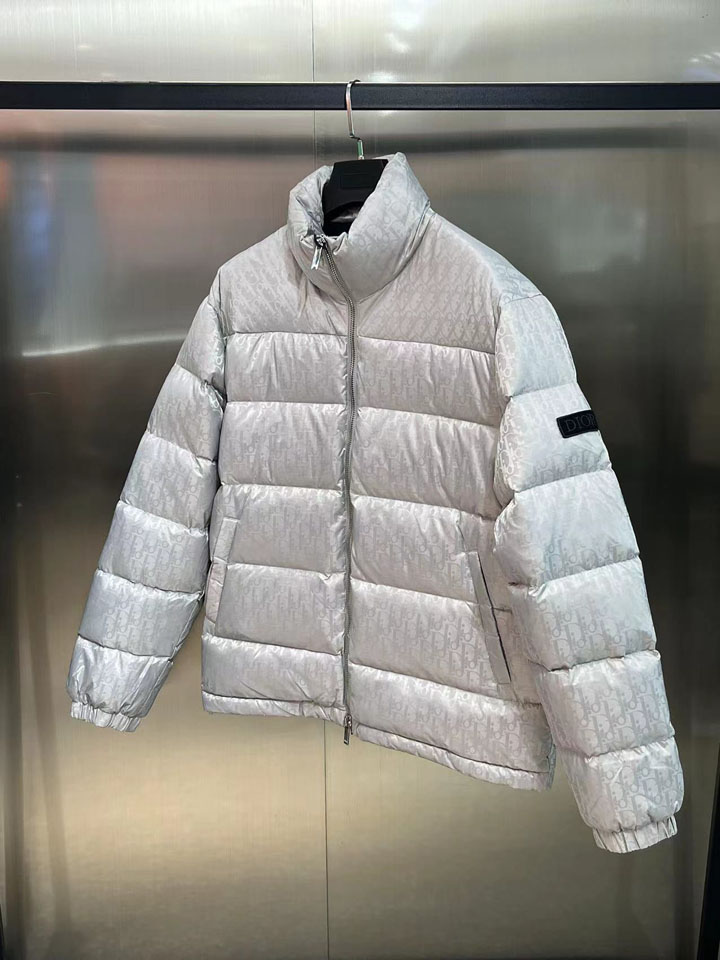 Dior ダウンジャケット メンズ 立ち襟