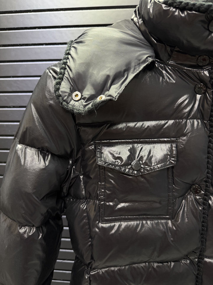 MONCLER フード付き レディース ダウン
