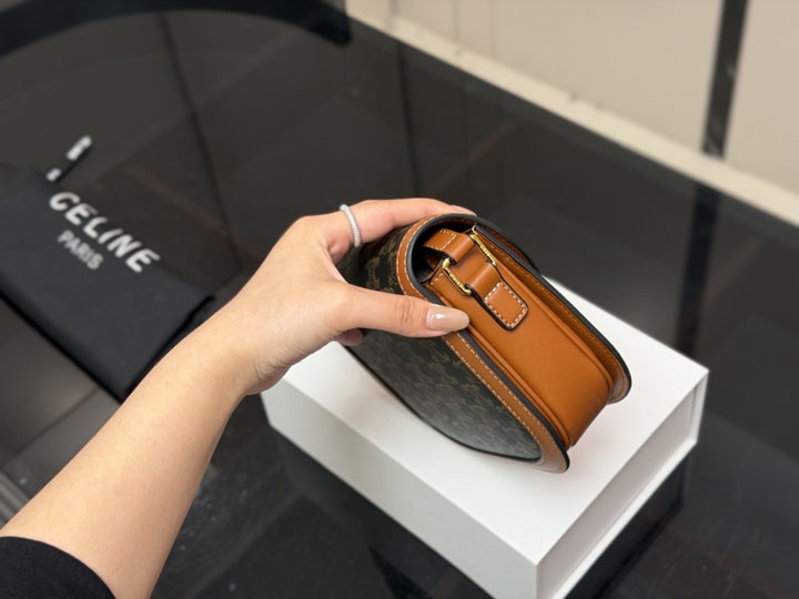 CELINE ティーンキャンバス ミニ バッグ