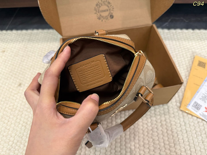 コーチ ミニ ボストンバッグ レディース