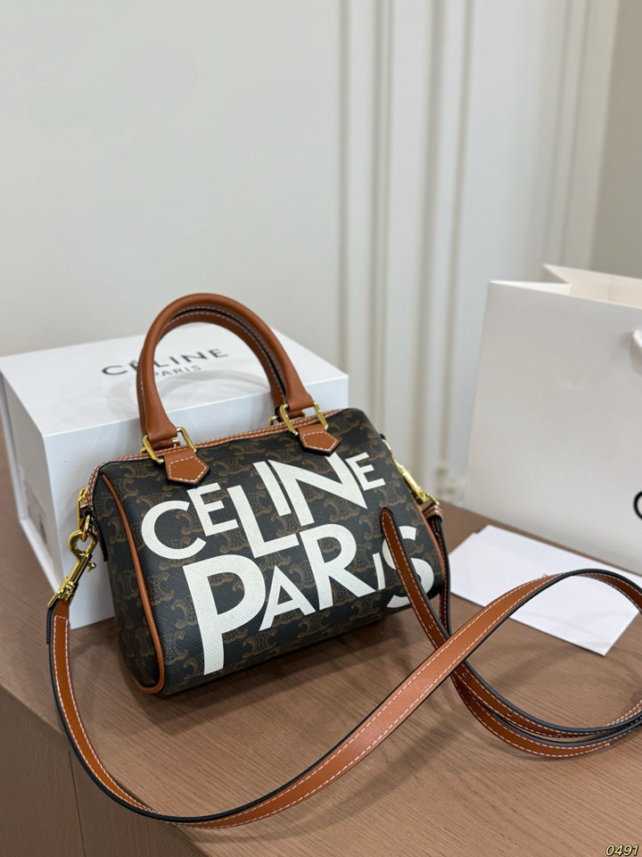CELINE スモール ボストンバッグ