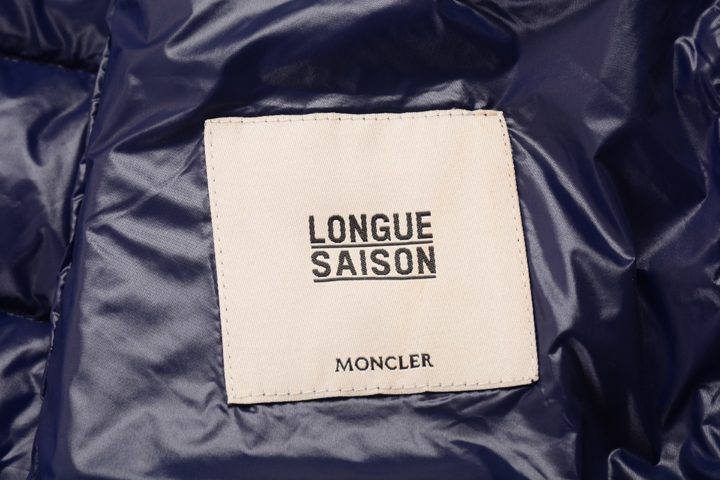 MONCLER ダウン ブルー