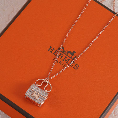 HERMES ダイヤモンド ネックレス
