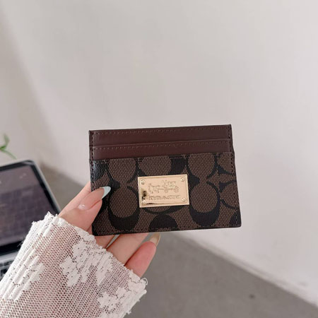 コーチ シグネチャー カードケース